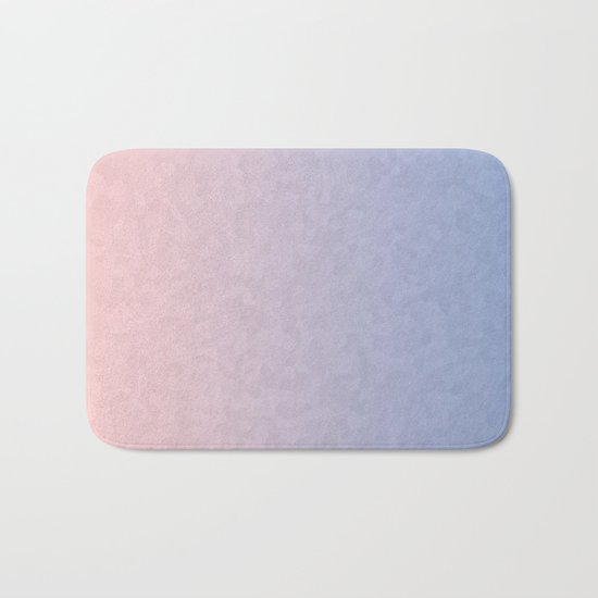 Rose Quartz and Serenity Mosaic Crystals Bath Mat
