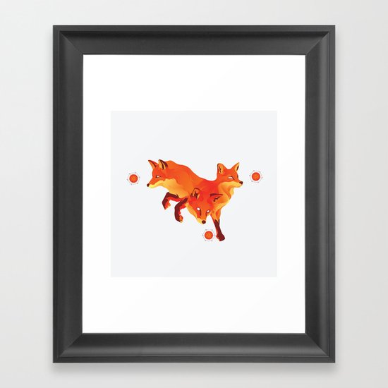 Keep the Fire Framed Art Print