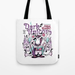 Dark Unicorn Comic Tote Bag