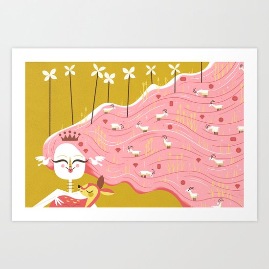 How Beautiful You Are (by Andrew Kolb) Art Print