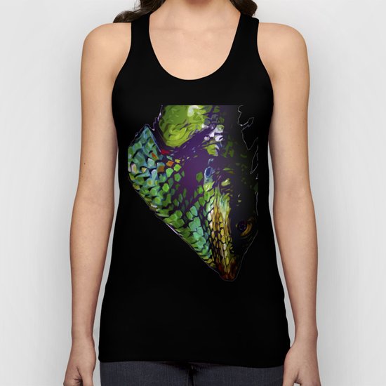 Lizard Unisex Tank Top