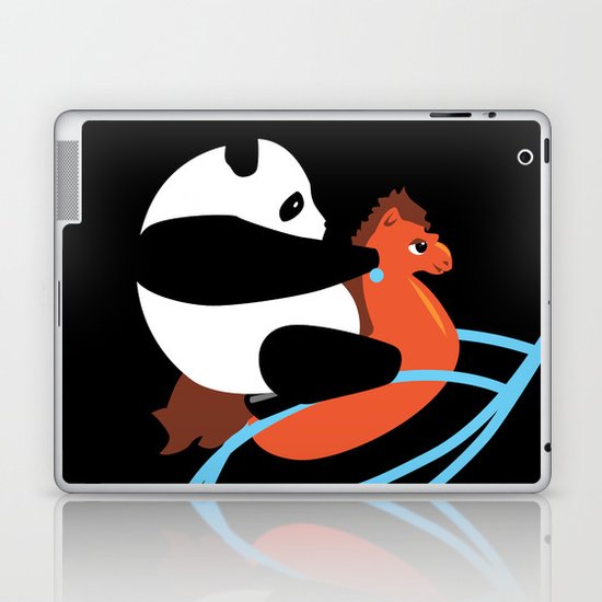 Panda Rock Laptop & iPad Skin