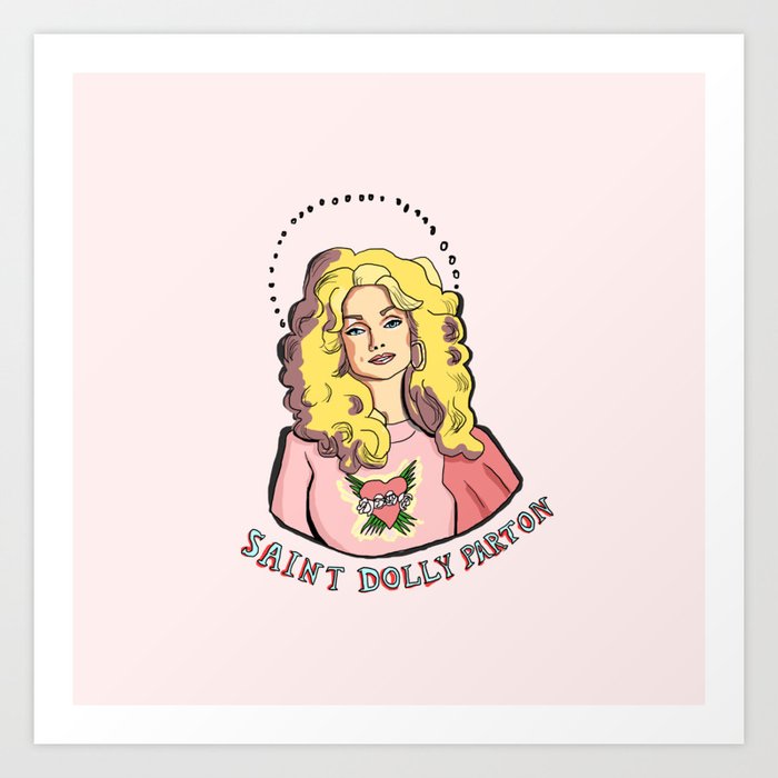 Dolly Parton Art Print