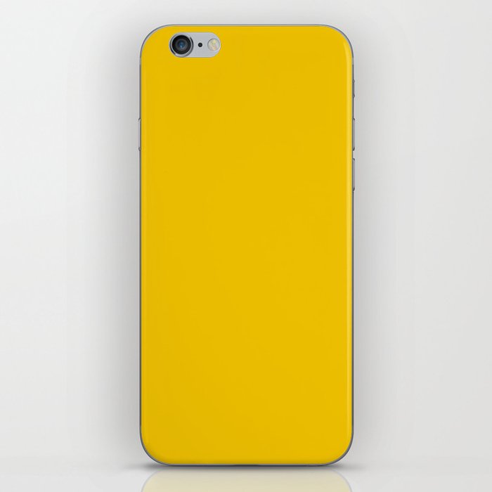 Cyber Yellow iPhone Skin