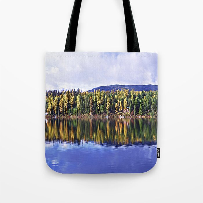 Inez Lake Montana Panorama Tote Bag