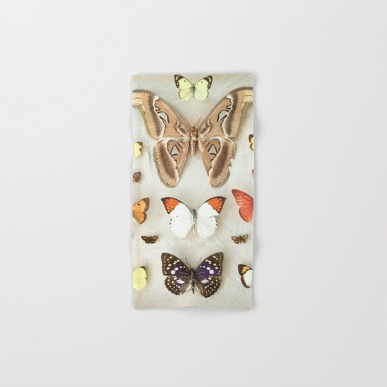 Butterflies and Moths Hand & Bath Towel