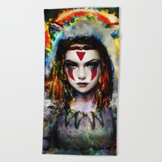 princess Beach Towel