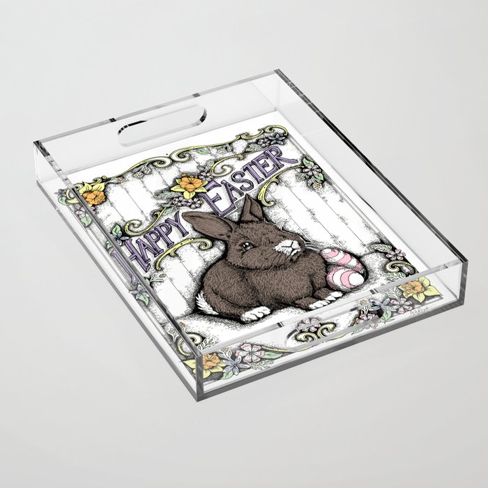 Sapphorica Creations- Henry the Bunny Acrylic Tray