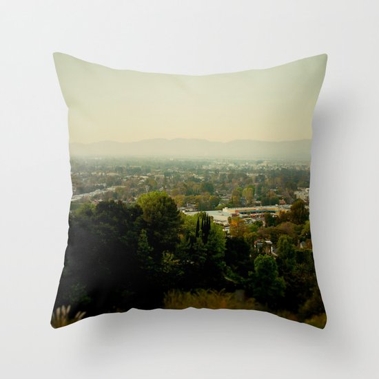 City Capture Throw Pillow