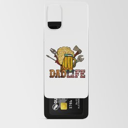 Dadlife funny craftsmen Fathersday 2022 gifts Android Card Case