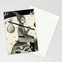 Weary Vagabond  Stationery Cards