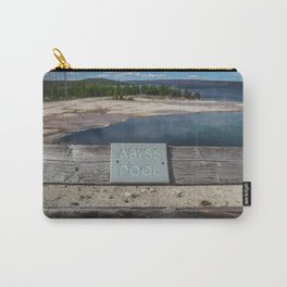 Abyss Pool, West Thumb Geyser Basin, Yellowstone National Park Carry-All Pouch