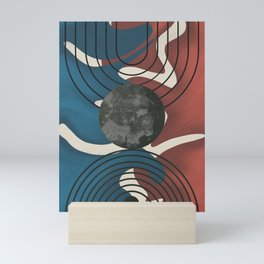 Fabric of the moon Mini Art Print
