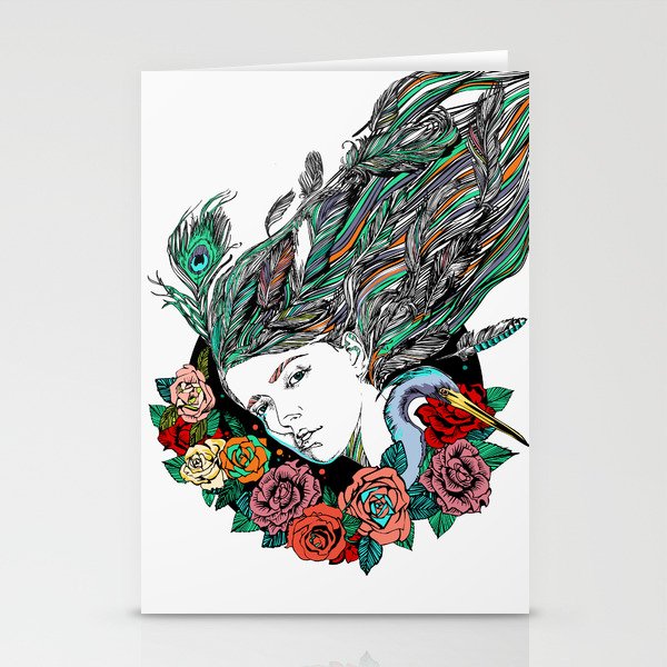 Feather Dream Stationery Cards