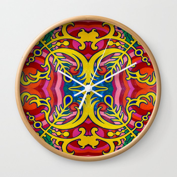 Johnny Thrombosis Multiplied Wall Clock