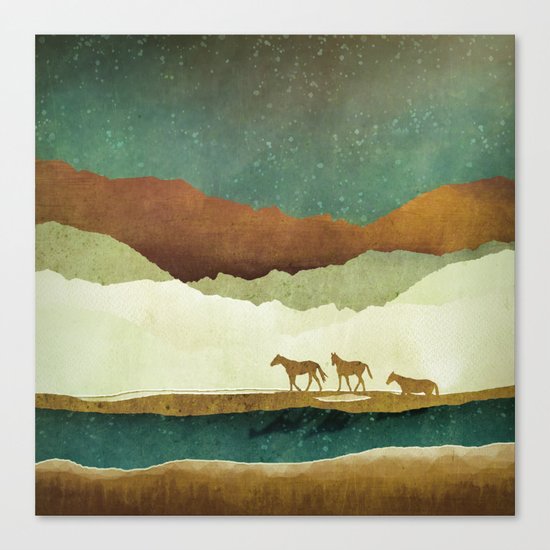 Star Range Canvas Print