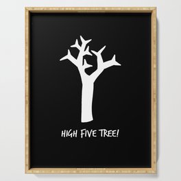 High Five Tree Serving Tray