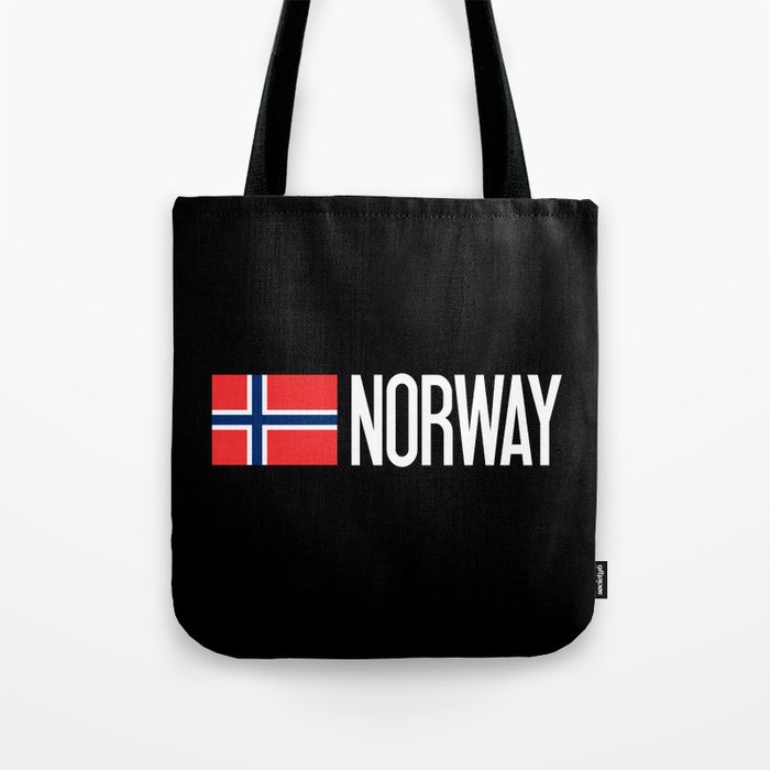 Red Bandana Tote Bag -  Norway