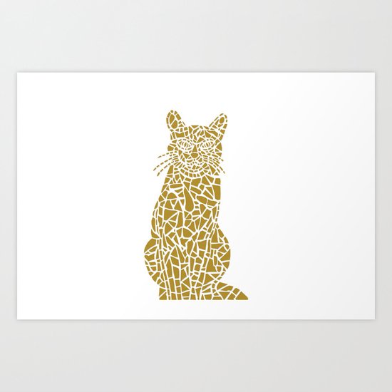 Cat Art Print