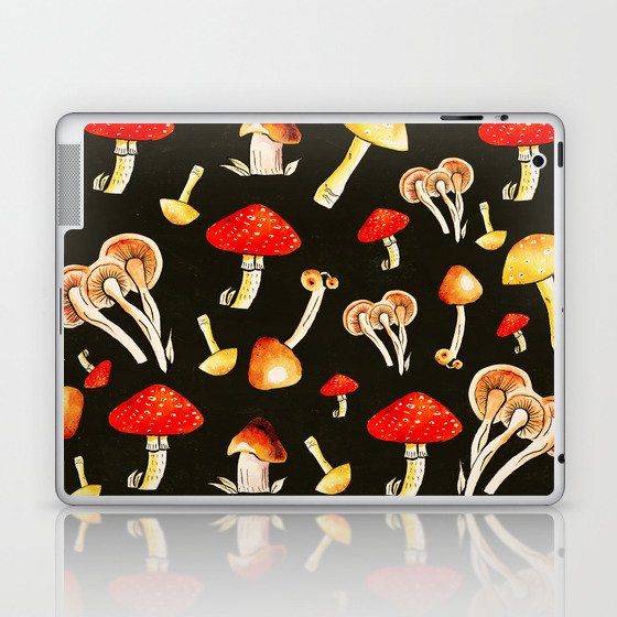 Brigt Mushrooms Laptop & iPad Skin