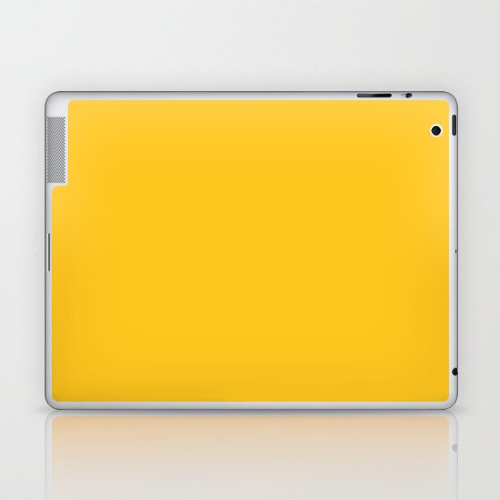 Wizzles 2021 Hottest Designer Shades Collection - Mustard Yellow Laptop & iPad Skin