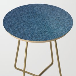 Dark Blue Jeans Modern Collection Side Table