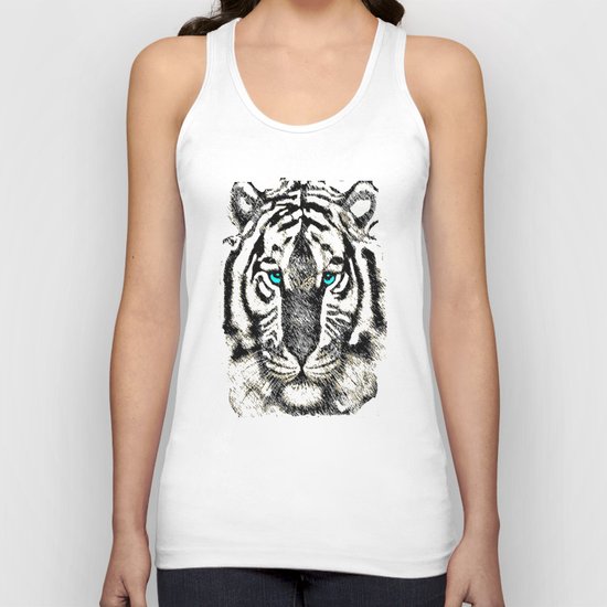 Eye of the Tiger Unisex Tank Top