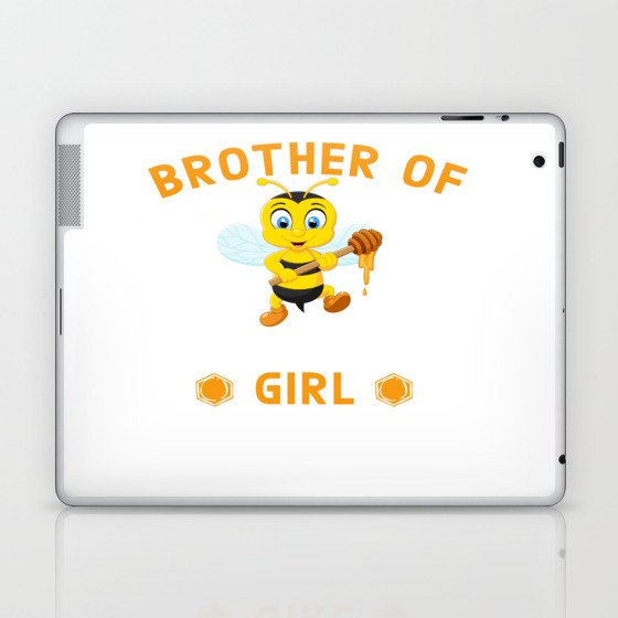 Brother Of The Bee Day Girl Laptop & iPad Skin