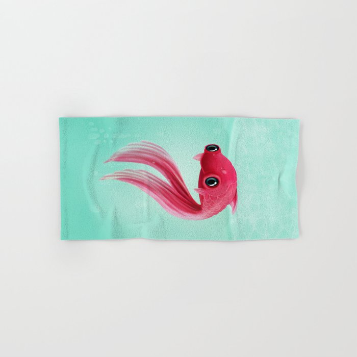 Little Fish Coy Koi Hand & Bath Towel