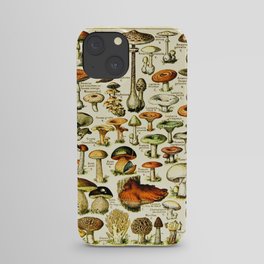 Vintage French Mushrooms iPhone Case