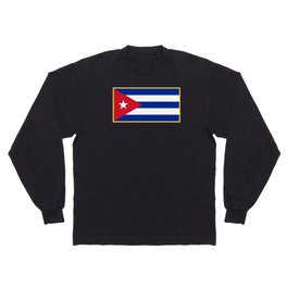 Cuban flag of Cuba Long Sleeve T-shirt