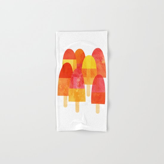 Ice Lollies Hand & Bath Towel