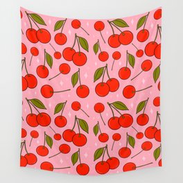 Cherries on Top Wall Tapestry