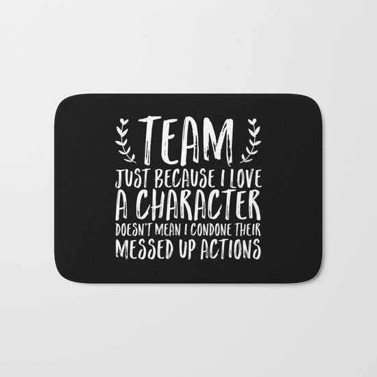 Team Truth (inverted) Bath Mat