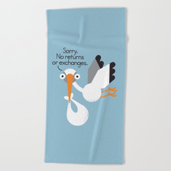Delivery Policy Beach Towel