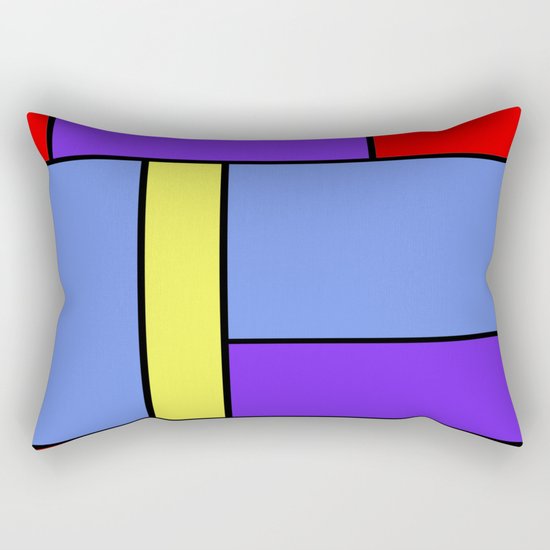 Abstract #482 Rectangular Pillow