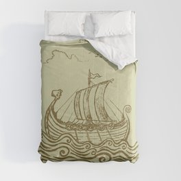 Viking ship Comforter