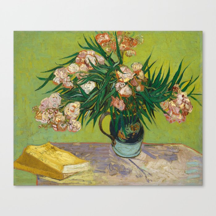 Vincent van Gogh "Oleanders" Canvas Print