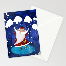 Cute magic creatures Stationery Cards