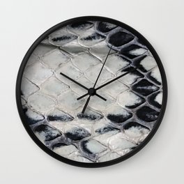 Snake skin Wall Clock