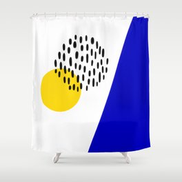Abstract 004 Shower Curtain