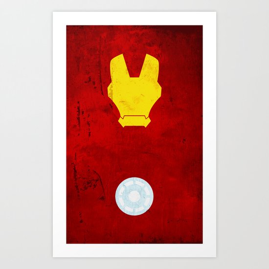 Iron Man Art Print