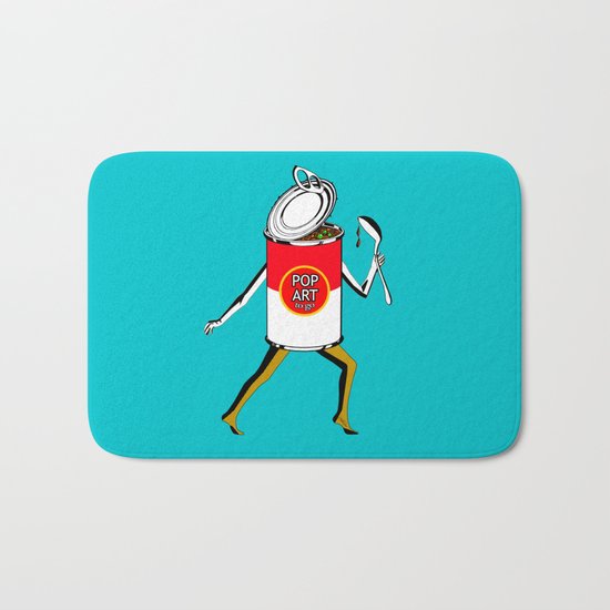 Pop Art to Go Bath Mat