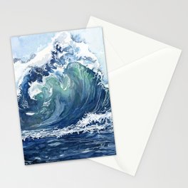 Kai's Wave Stationery Cards