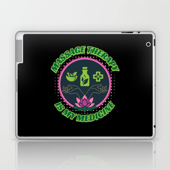 Massage Therapy Physiotherapist Masseur Laptop & iPad Skin