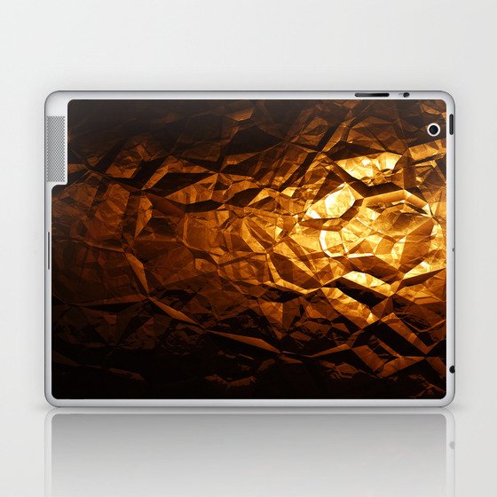 Golden Wrapper Laptop & iPad Skin