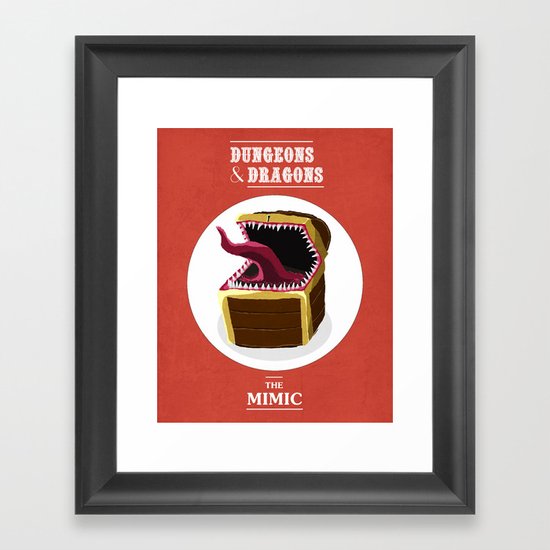 Mimic Framed Art Print
