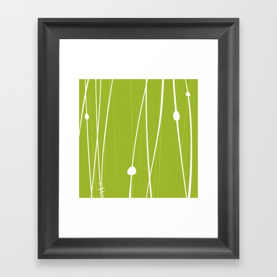 Grass by Friztin Framed Art Print