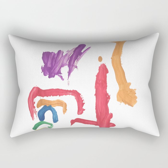 Rainbow by Emma Rectangular Pillow