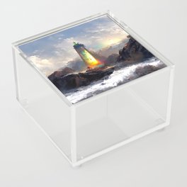 Lighthouse Art - A Ray of Light B Acrylic Box